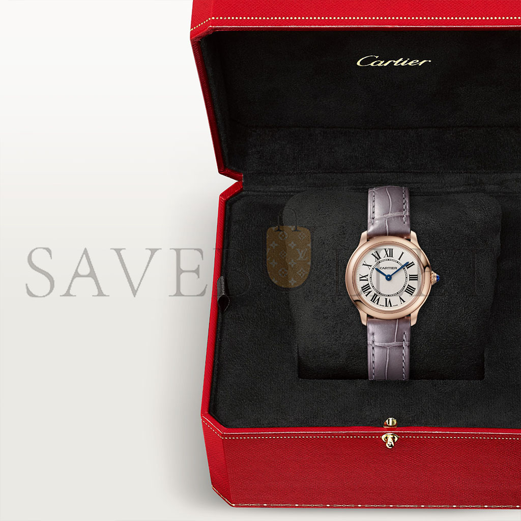 CARTIER RONDE LOUIS CARTIER 29MM WATCH WGRN0013