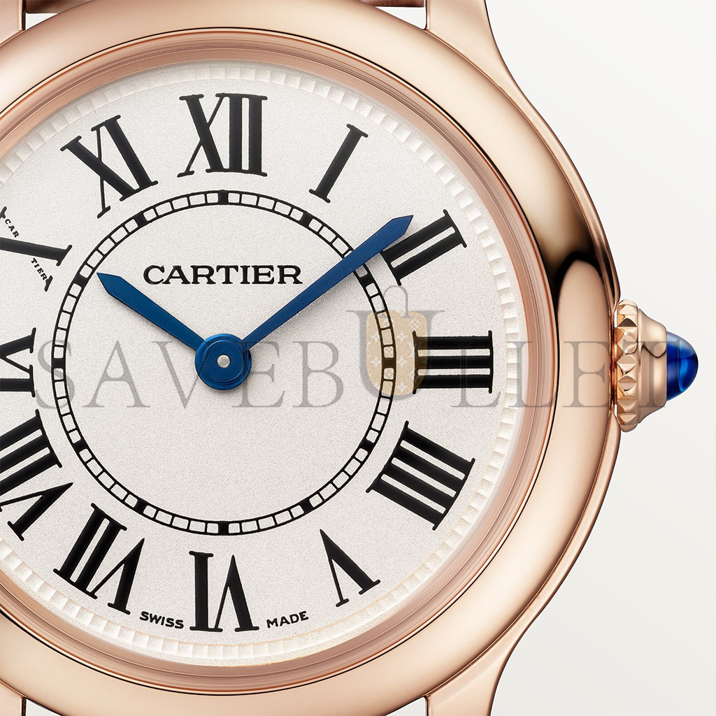 CARTIER RONDE LOUIS CARTIER 29MM WATCH WGRN0013