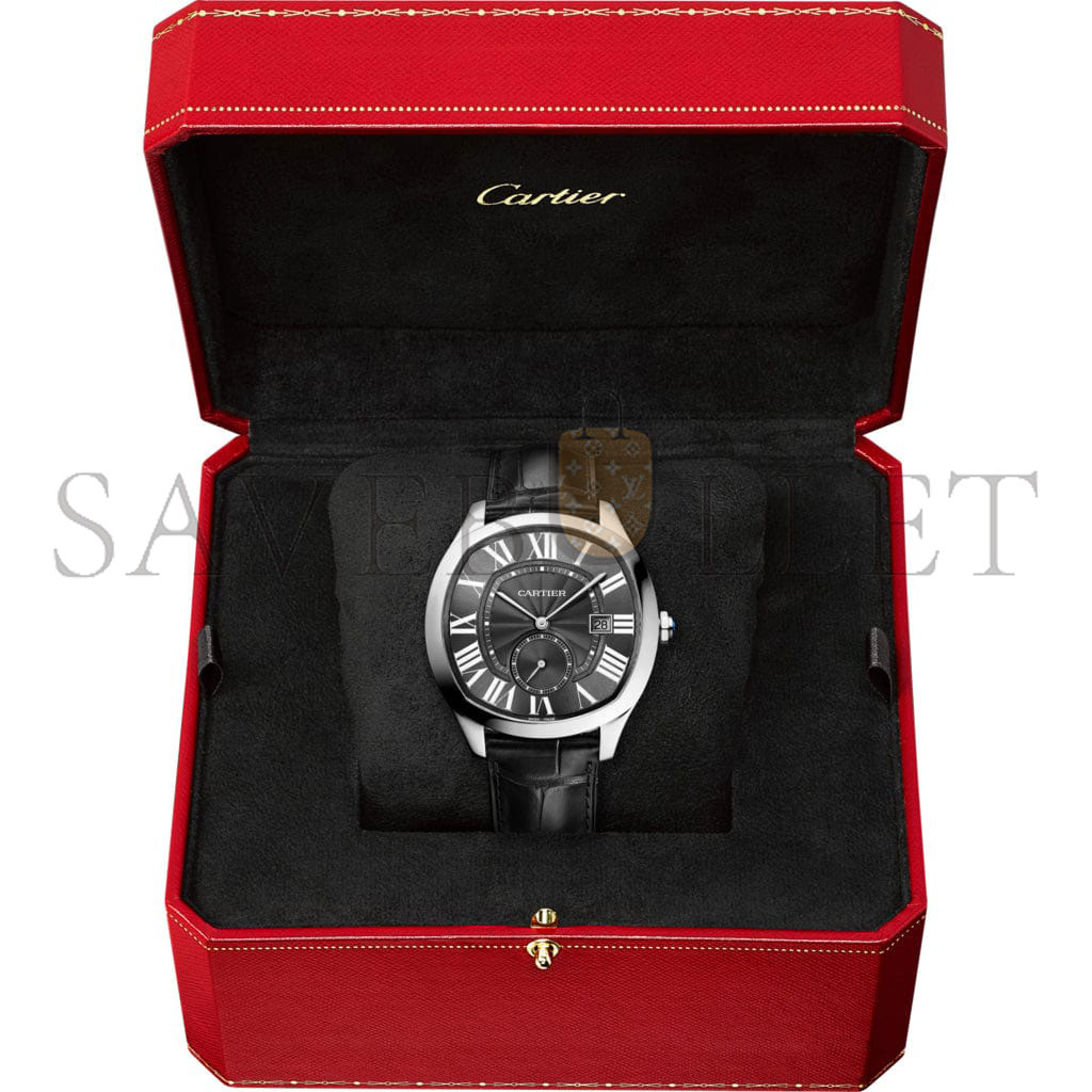 CARTIER DRIVE DE CARTIER BLACK DIAL STEEL MENS 40MM WATCH WSNM0009 CARTIER DRIVE DE CARTIER BLACK DIAL STEEL MENS 40MM WATCH WSNM0009