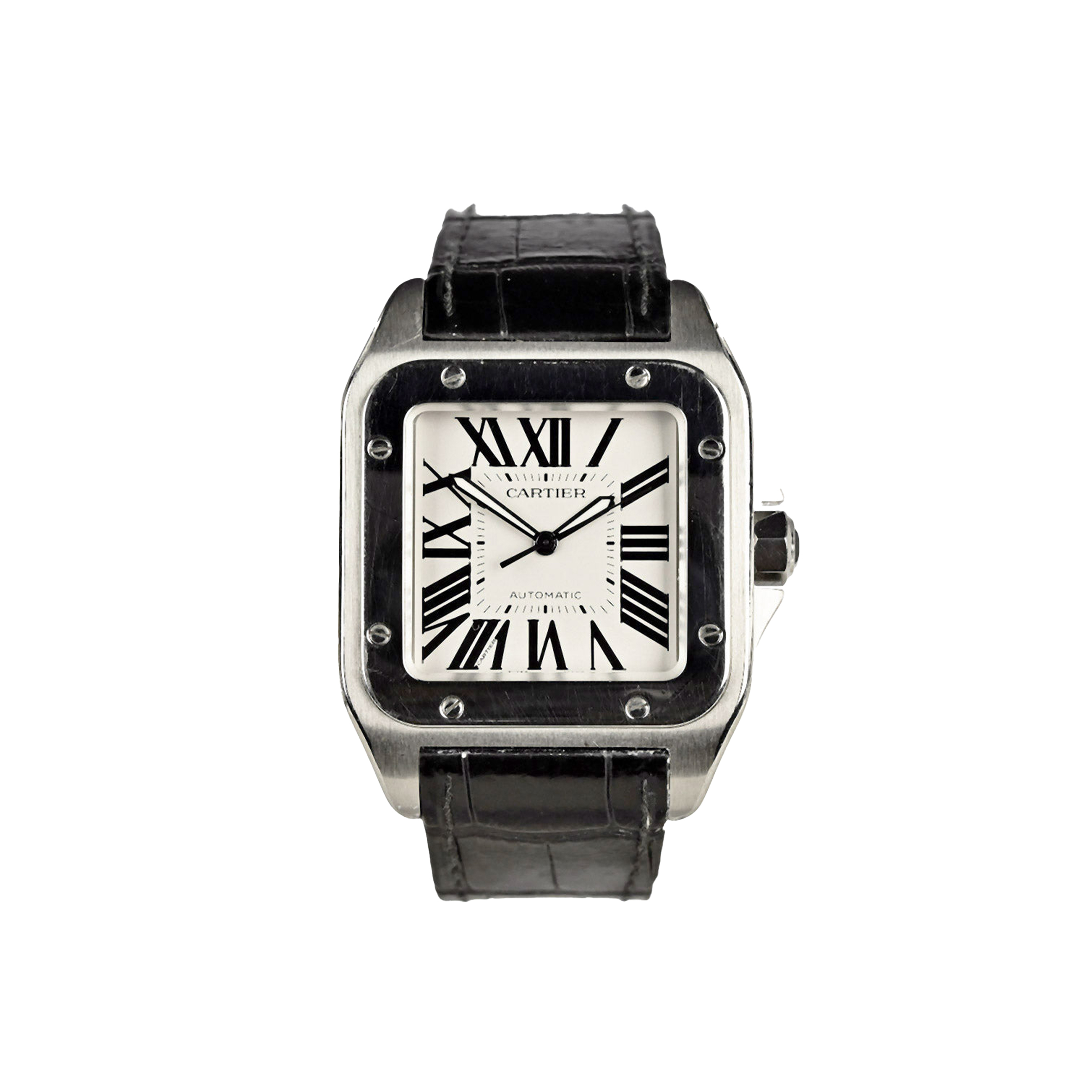 CARTIER SANDOZ SERIES MECHANICAL WOMEN'S 45MM WATCH W20106X8