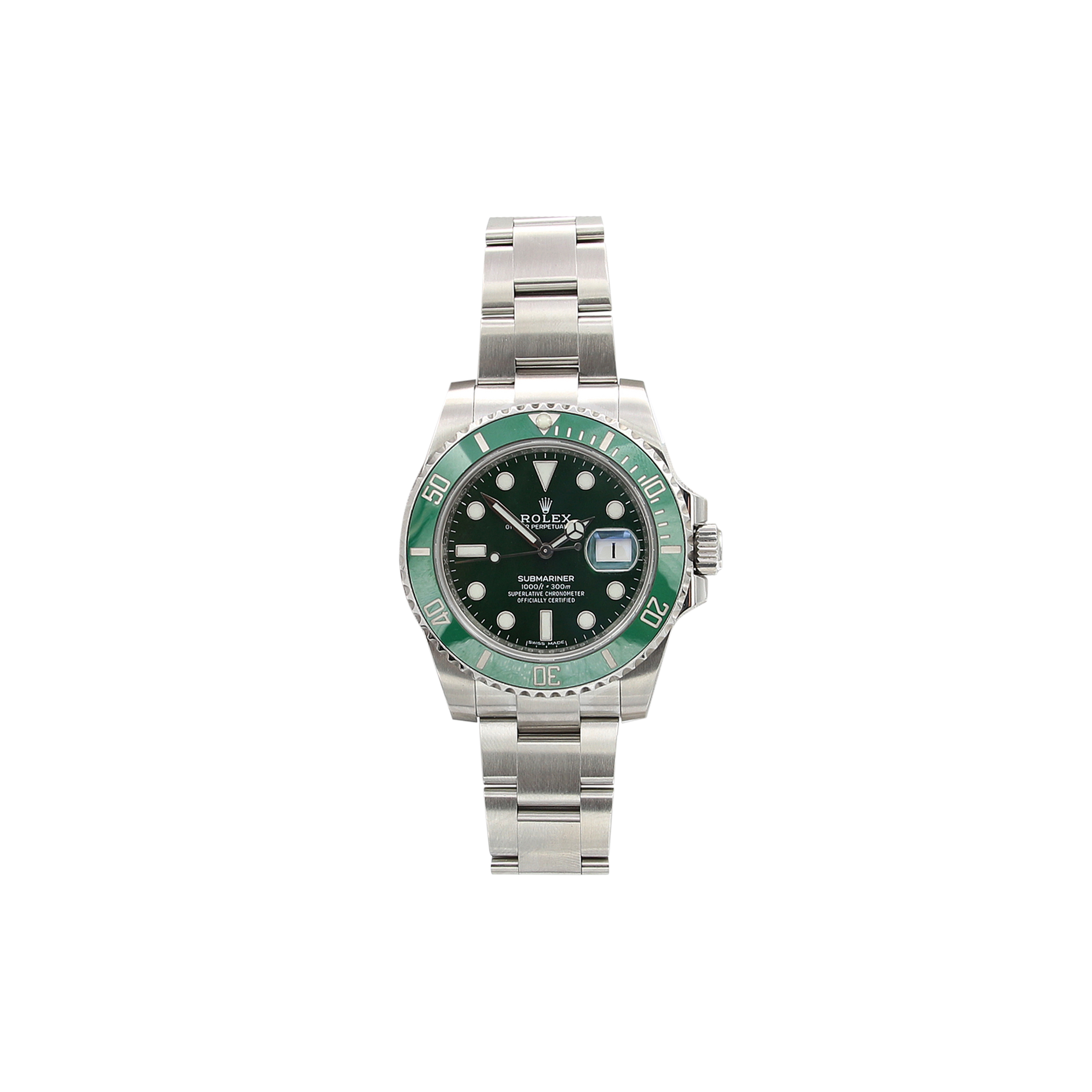 ROLEX SUBMARINER DATE 40MM WATCH 116610LV