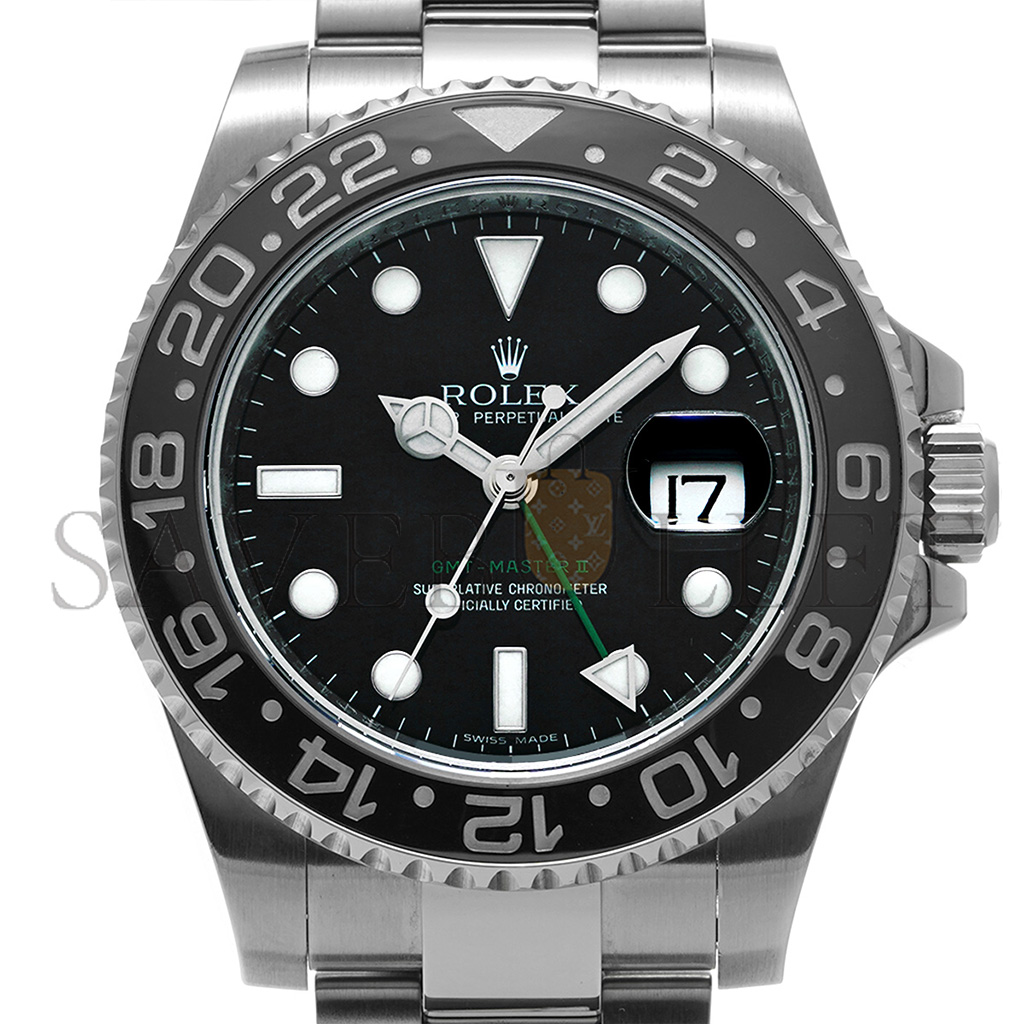 ROLEX GMT-MASTER II 40MM WATCH 116710LN