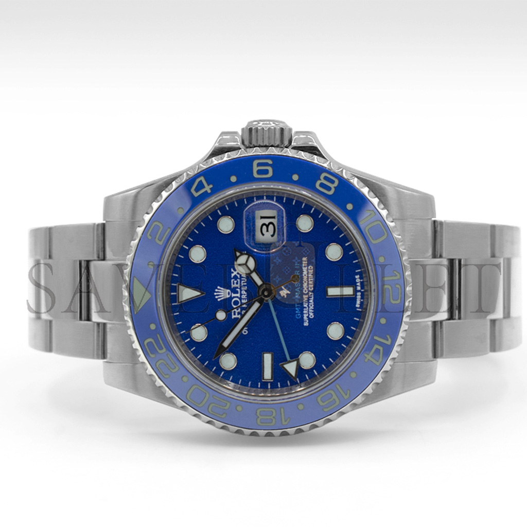 ROLEX GMT-MASTER II 40MM WATCH 116710LN