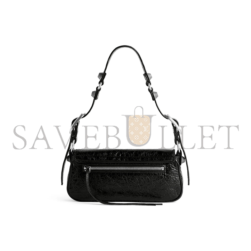 BALENCIAGA WOMEN'S LE CAGOLE IN MINI BLACK 7716701VG9Y1000 (22.8*12.9*4cm)
