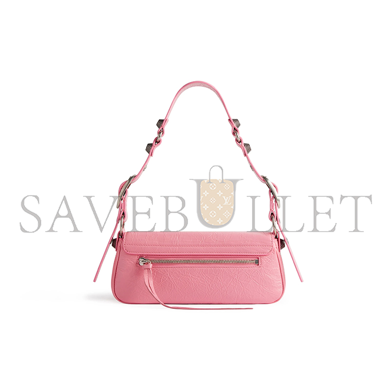 BALENCIAGA WOMEN'S LE CAGOLE IN MINI PINK 7716701VG9Y5812 (22.8*12.9*4cm)