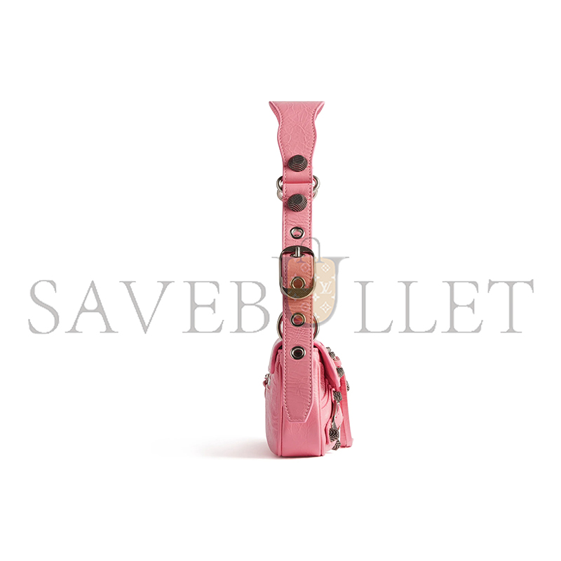 BALENCIAGA WOMEN'S LE CAGOLE IN MINI PINK 7716701VG9Y5812 (22.8*12.9*4cm)