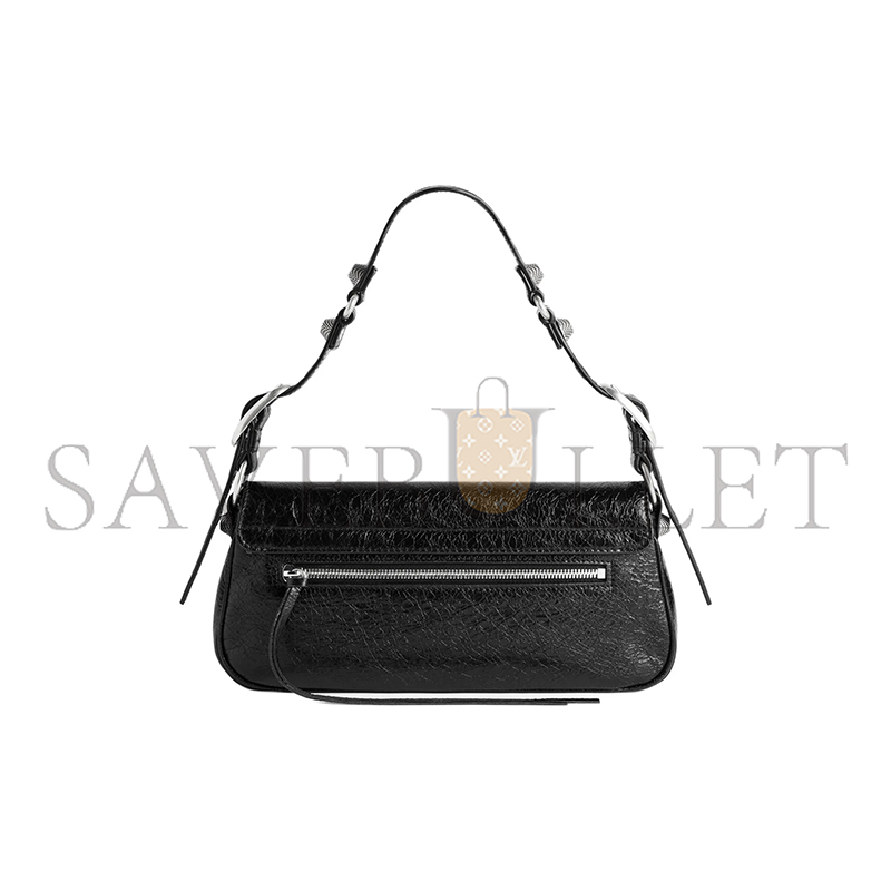 BALENCIAGA WOMEN'S LE CAGOLE IN SMALL BLACK 7716401VG9Y1000 (29.9*13.9*4.5cm)