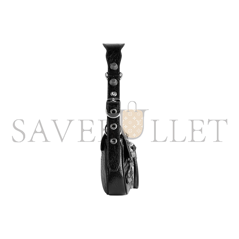 BALENCIAGA WOMEN'S LE CAGOLE IN SMALL BLACK 7716401VG9Y1000 (29.9*13.9*4.5cm)