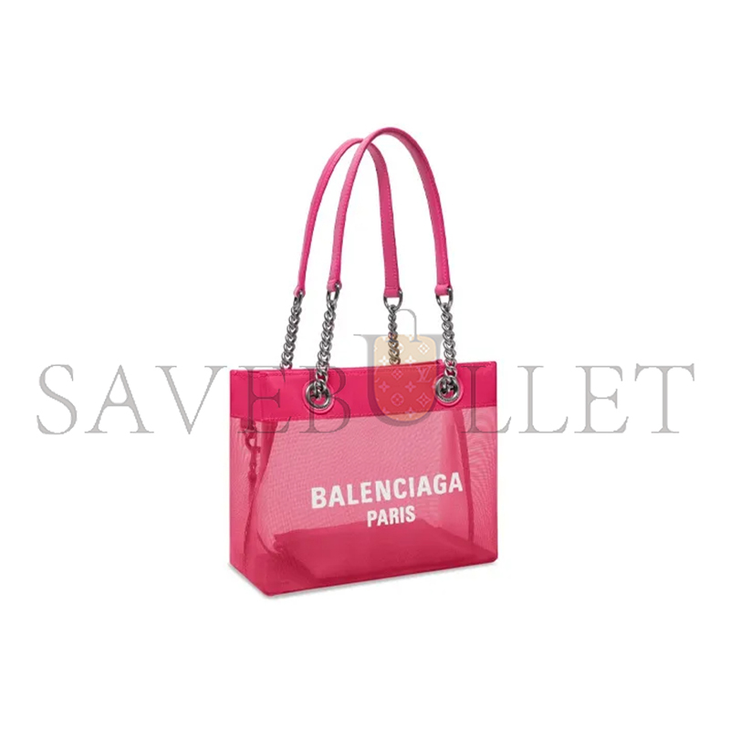 BALENCIAGA WOMEN'S DUTY FREE TOTE BAG SMALL IN PINK 7416032AADB5590 (22.9*18.8*10.9cm)
