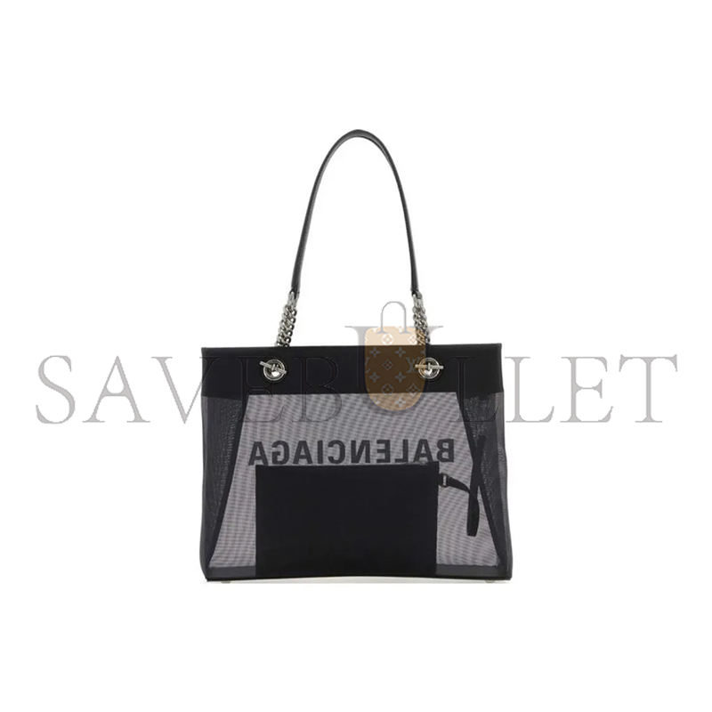 BALENCIAGA WOMEN'S DUTY FREE TOTE BAG MEDIUM IN BLACK 7416022AADB1090 (35*18.8*13.9cm)
