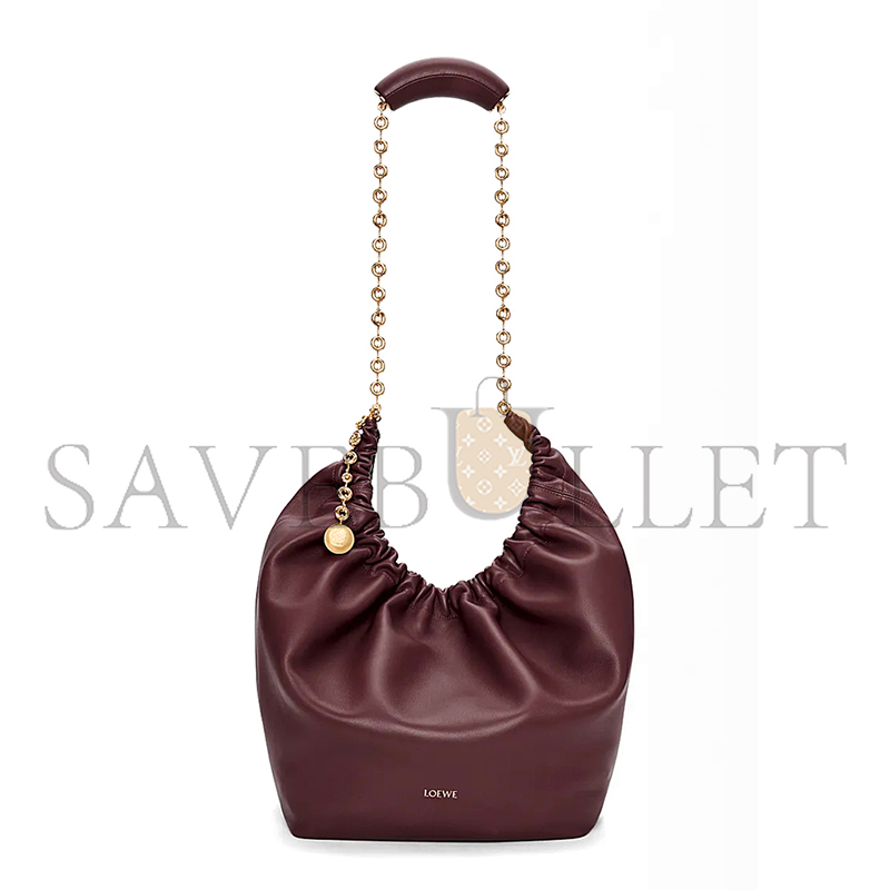 LOEWE MEDIUM SOFT NAPPA SHEEP LEATHER SQUEEZE BAG A914Q37X01 (34*33*13.5cm) LOEWE MEDIUM SOFT NAPPA SHEEP LEATHER SQUEEZE BAG A914Q37X01 (34*33*13.5cm)