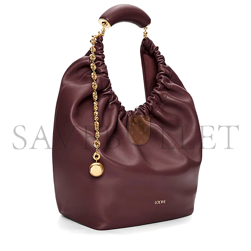 LOEWE MEDIUM SOFT NAPPA SHEEP LEATHER SQUEEZE BAG A914Q37X01 (34*33*13.5cm) LOEWE MEDIUM SOFT NAPPA SHEEP LEATHER SQUEEZE BAG A914Q37X01 (34*33*13.5cm)