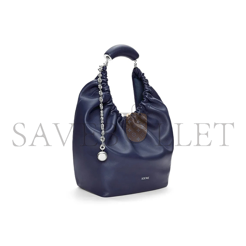 LOEWE MEDIUM SOFT NAPPA SHEEP LEATHER SQUEEZE BAG A914Q37X01-4467 (34*33*13.5cm)