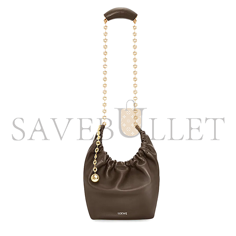 LOEWE SMALL SOFT NAPPA SHEEP LEATHER SQUEEZE BAG A914NCHX01-01 (29*24*10.5cm)