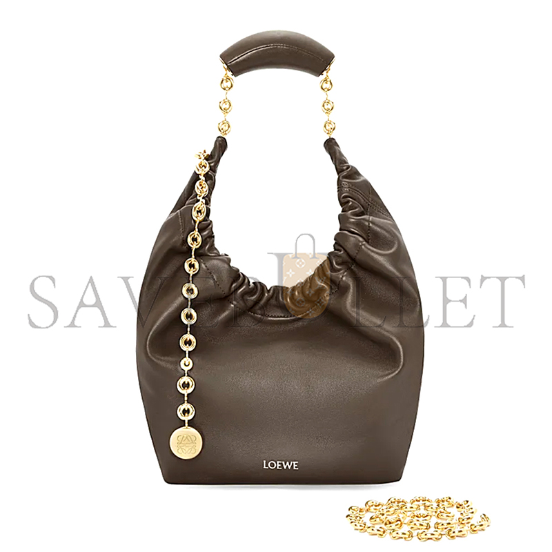 LOEWE SMALL SOFT NAPPA SHEEP LEATHER SQUEEZE BAG A914NCHX01-01 (29*24*10.5cm) LOEWE SMALL SOFT NAPPA SHEEP LEATHER SQUEEZE BAG A914NCHX01-01 (29*24*10.5cm)