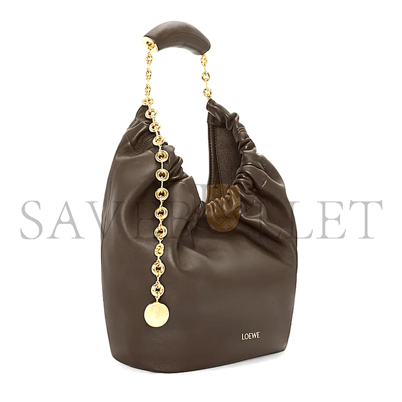 LOEWE SMALL SOFT NAPPA SHEEP LEATHER SQUEEZE BAG A914NCHX01-01 (29*24*10.5cm) LOEWE SMALL SOFT NAPPA SHEEP LEATHER SQUEEZE BAG A914NCHX01-01 (29*24*10.5cm)