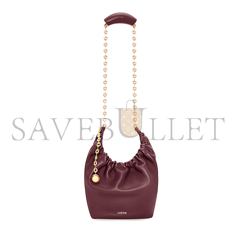 LOEWE SMALL SOFT NAPPA SHEEP LEATHER SQUEEZE BAG A914NCHX01-03 (29*24*10.5cm)
