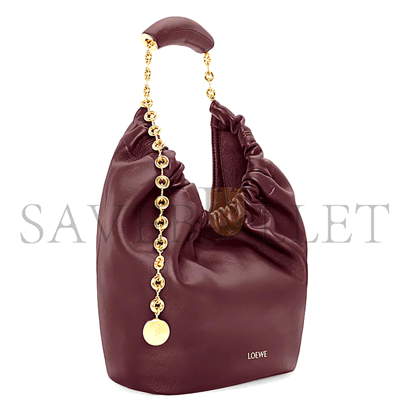 LOEWE SMALL SOFT NAPPA SHEEP LEATHER SQUEEZE BAG A914NCHX01-03 (29*24*10.5cm) LOEWE SMALL SOFT NAPPA SHEEP LEATHER SQUEEZE BAG A914NCHX01-03 (29*24*10.5cm)