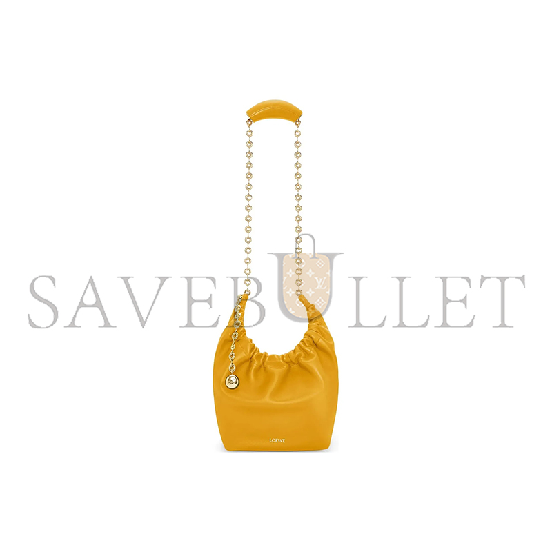 LOEWE SMALL SOFT NAPPA SHEEP LEATHER SQUEEZE BAG A914NCHX01-8478 (29*24*10.5cm)