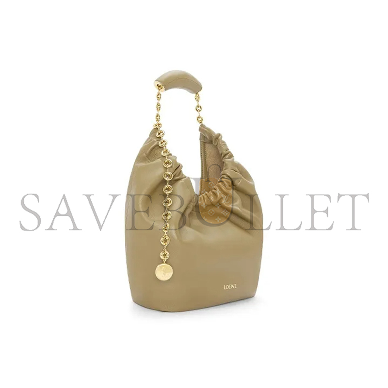 LOEWE SMALL SOFT NAPPA SHEEP LEATHER SQUEEZE BAG A914NCHX01-9584 (29*24*10.5cm)