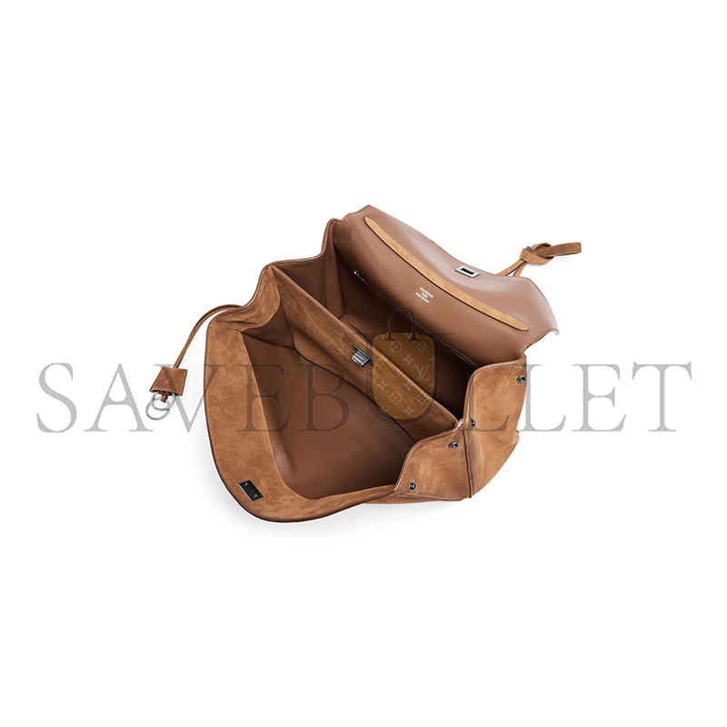 BALENCIAGA WOMEN'S RODEO HANDBAG MEDIUM IN CAMEL 7897722AB4G2533 (35*23.3*10.9cm) BALENCIAGA WOMEN'S RODEO HANDBAG MEDIUM IN CAMEL 7897722AB4G2533 (35*23.3*10.9cm)