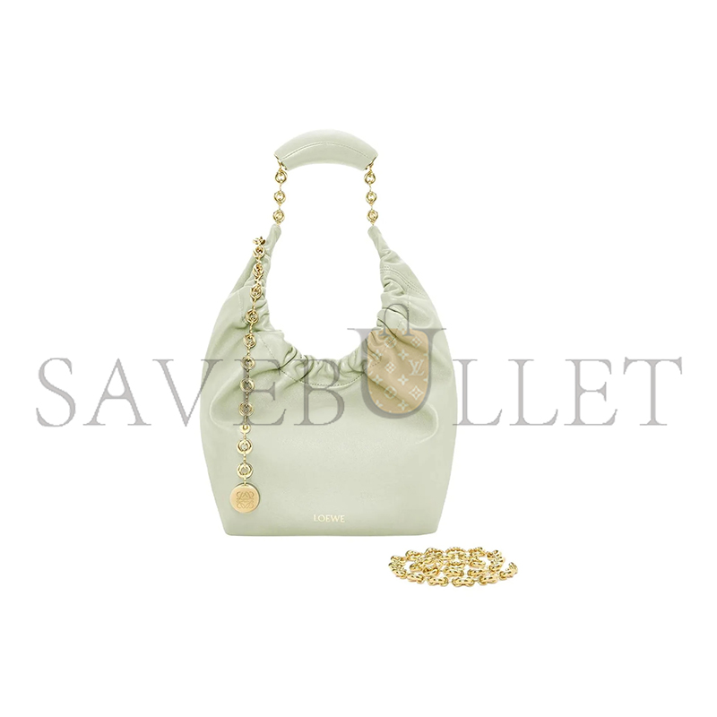 LOEWE SMALL SQUEEZE BAG IN MELLOW NAPPA LAMBSKIN A914NCHX01-7829 (29*24*10.5cm)