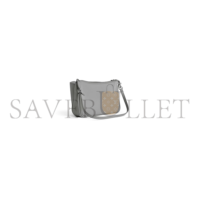 BALENCIAGA WOMEN'S RODEO SLING POCHETTE IN CLOUD GREY 8141112ABLV1142 (22*12*5cm) BALENCIAGA WOMEN'S RODEO SLING POCHETTE IN CLOUD GREY 8141112ABLV1142 (22*12*5cm)