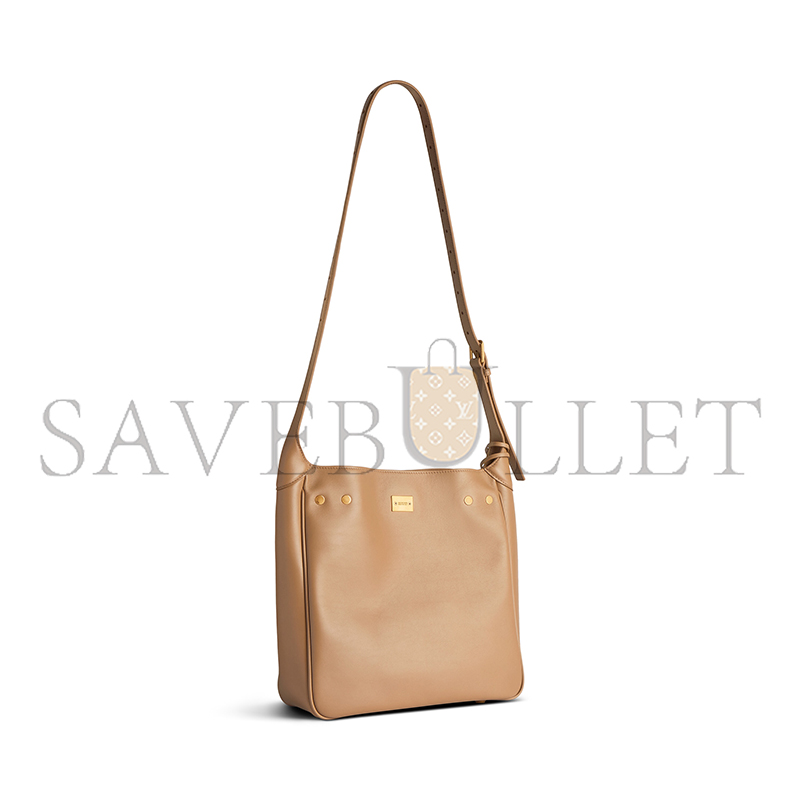 BALENCIAGA WOMEN'S BEL AIR HOBO BAG SMALL IN LATTE 8110182ABAV2621 (26.9*25.9*9.9cm) BALENCIAGA WOMEN'S BEL AIR HOBO BAG SMALL IN LATTE 8110182ABAV2621 (26.9*25.9*9.9cm)