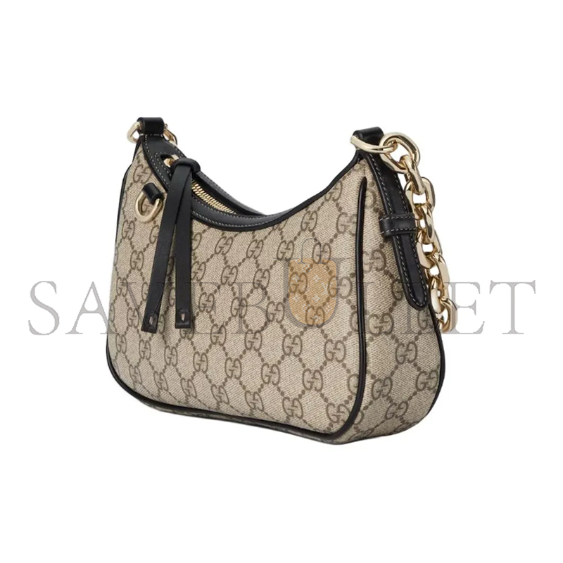 GUCCI GG EMBLEM SMALL SHOULDER BAG 847447 (24*16.5*5.5cm)