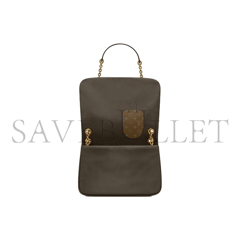 YSL JAMIE SMALL LEATHER SHOULDER BAG 763475AAB323212 (25*10*16cm)
