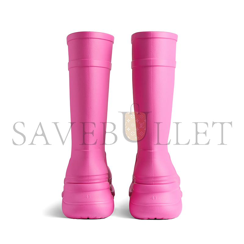 BALENCIAGA WOMEN'S CROCS™ BOOT IN BRIGHT PINK 677388W1S8E5300 BALENCIAGA WOMEN'S CROCS™ BOOT IN BRIGHT PINK 677388W1S8E5300
