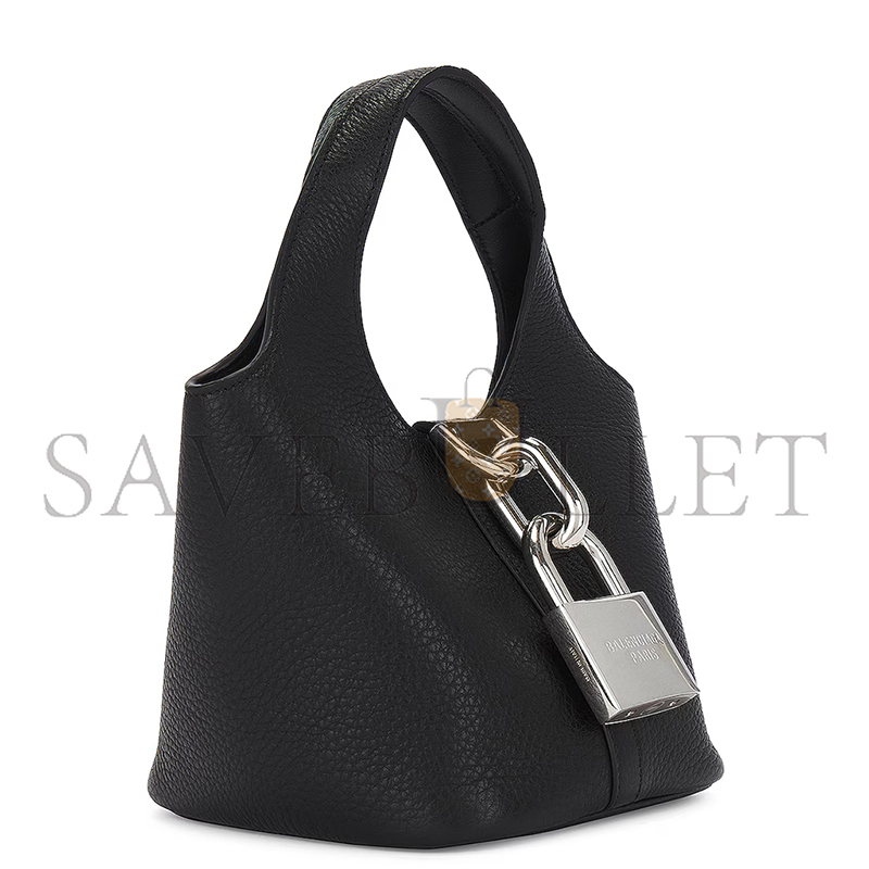 BALENCIAGA WOMEN'S LOCKER HOBO BAG MEDIUM 7716252AAWC1000 (24*23*9.9cm)