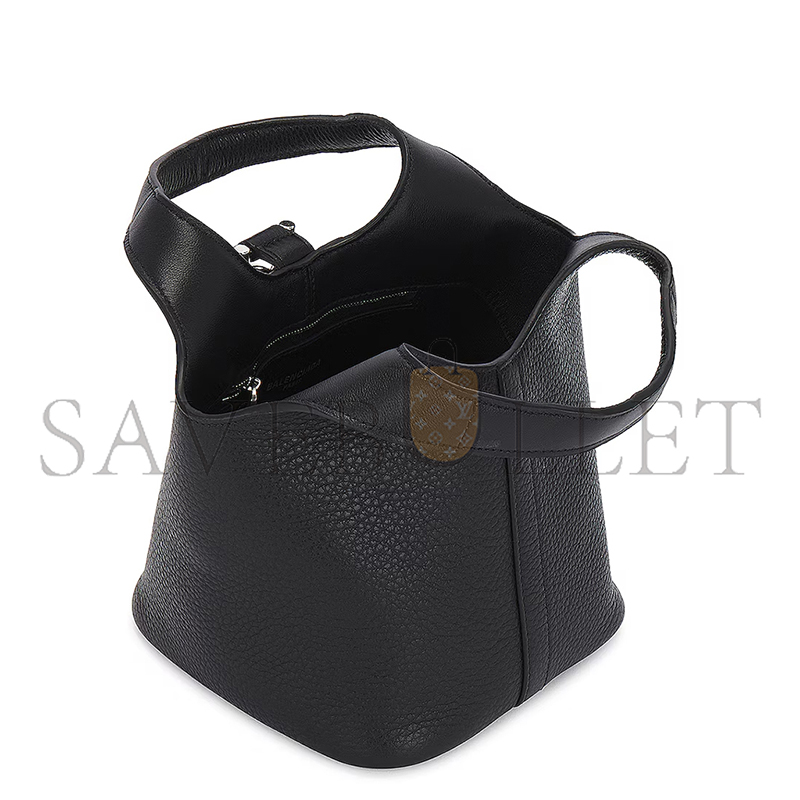 BALENCIAGA WOMEN'S LOCKER HOBO BAG MEDIUM 7716252AAWC1000 (24*23*9.9cm)