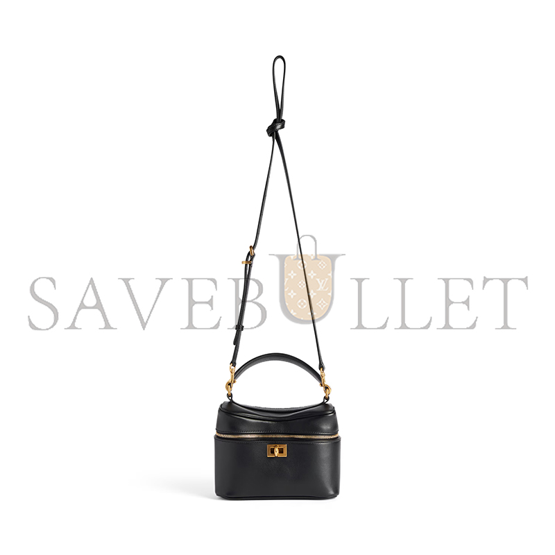 BALENCIAGA WOMEN'S RODEO VANITY IN BLACK 8455942AA4V1000 (18*12.9*8.3cm)