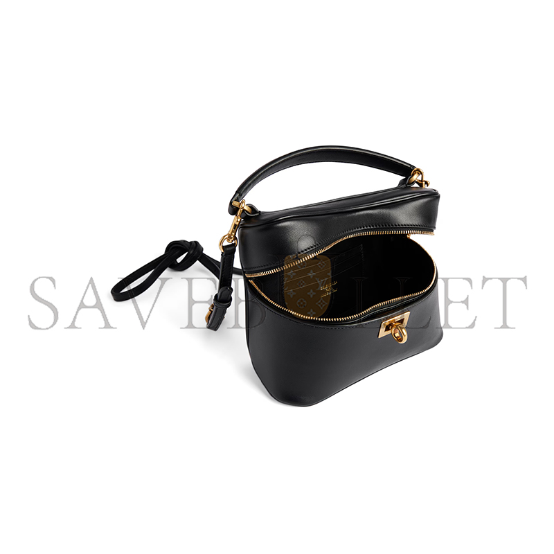 BALENCIAGA WOMEN'S RODEO VANITY IN BLACK 8455942AA4V1000 (18*12.9*8.3cm)