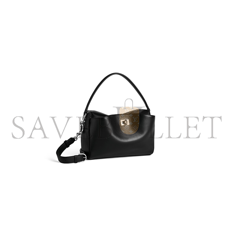 BALENCIAGA MEN'S RODEO CAMERA BAG IN BLACK 8455912AA4U1000 (22.8*15.4*9.9cm) BALENCIAGA MEN'S RODEO CAMERA BAG IN BLACK 8455912AA4U1000 (22.8*15.4*9.9cm)