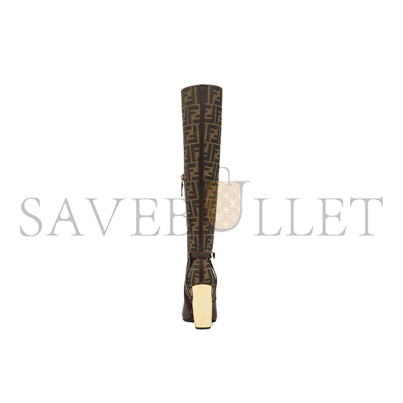FENDI ROMA BOOTS BROWN 8W8440AJZFF1D1C