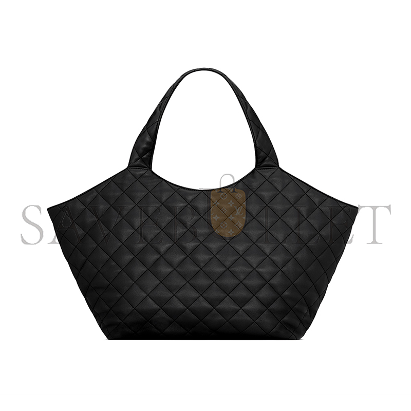YSL ICARE MEDIUM IN QUILTED NAPPA 858191AAANG1000 (31*28*15cm) YSL ICARE MEDIUM IN QUILTED NAPPA 858191AAANG1000 (31*28*15cm)