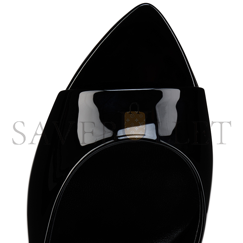 CHRISTIAN LOUBOUTIN MISS Z MULE80 MM MULES PATENT CALF LEATHER BLACK WOMEN 1250997B439 CHRISTIAN LOUBOUTIN MISS Z MULE80 MM MULES PATENT CALF LEATHER BLACK WOMEN 1250997B439
