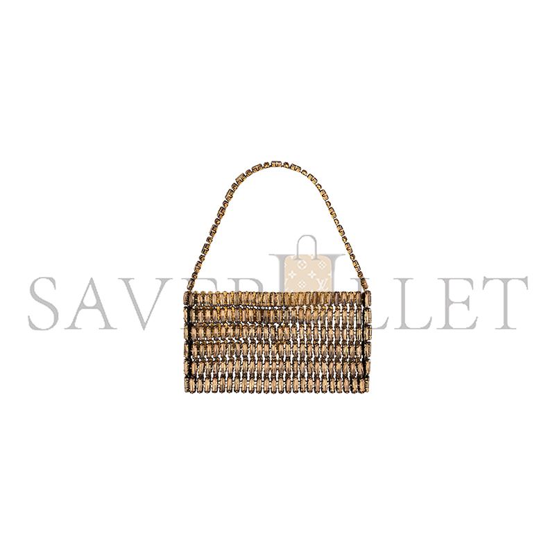 YSL EVENING BAG IN CRYSTALS 819638JBO7W8472 (18*7.5*2.5cm) YSL EVENING BAG IN CRYSTALS 819638JBO7W8472 (18*7.5*2.5cm)