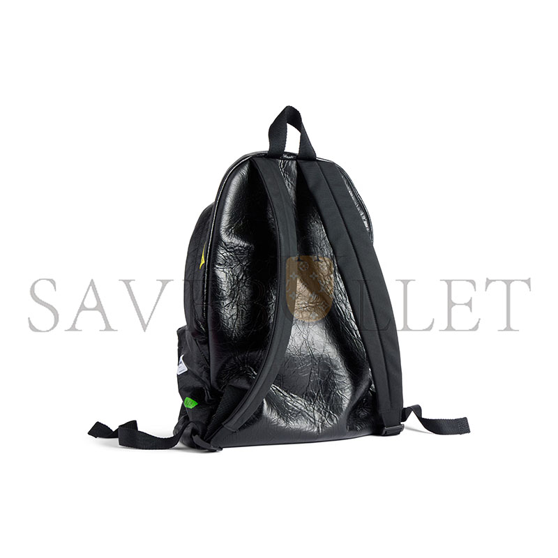 BALENCIAGA MEN'S EXPLORER BACKPACK IN BLACKMULTICOLOR 5032212AB531084 (47*35*20cm) BALENCIAGA MEN'S EXPLORER BACKPACK IN BLACKMULTICOLOR 5032212AB531084 (47*35*20cm)