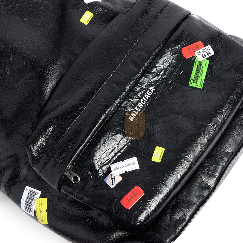 BALENCIAGA MEN'S EXPLORER BACKPACK IN BLACKMULTICOLOR 5032212AB531084 (47*35*20cm) BALENCIAGA MEN'S EXPLORER BACKPACK IN BLACKMULTICOLOR 5032212AB531084 (47*35*20cm)