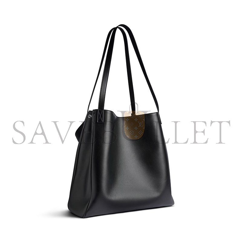 BALENCIAGA MEN'S RODEO NORTH-SOUTH TOTE BAG IN BLACK 8276642AA4U1000 (33*25*10cm) BALENCIAGA MEN'S RODEO NORTH-SOUTH TOTE BAG IN BLACK 8276642AA4U1000 (33*25*10cm)