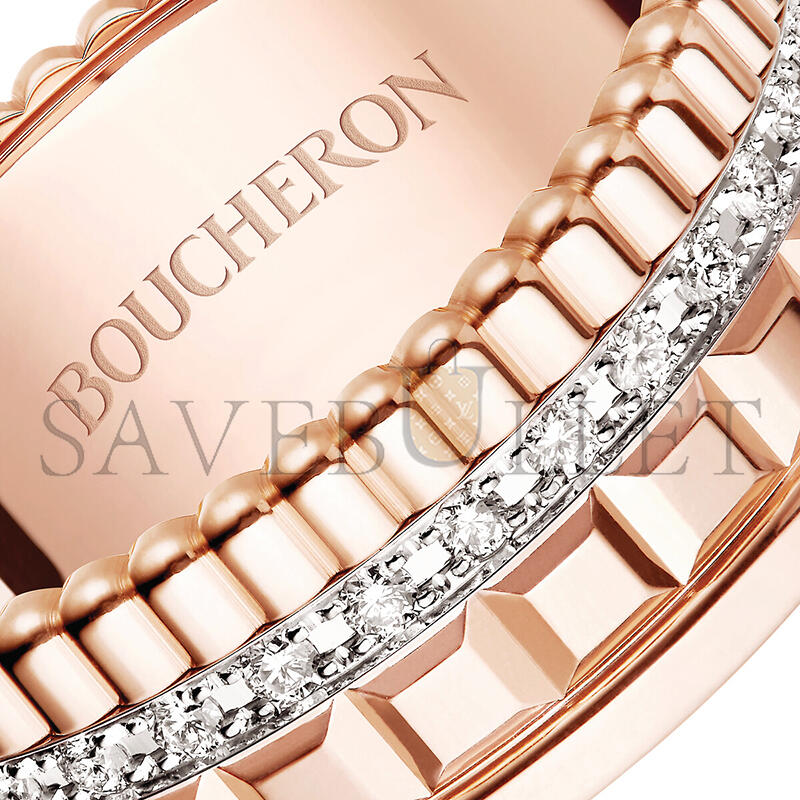 BOUCHERON QUATRE RADIANT EDITION SMALL RING JRG02485 BOUCHERON QUATRE RADIANT EDITION SMALL RING JRG02485