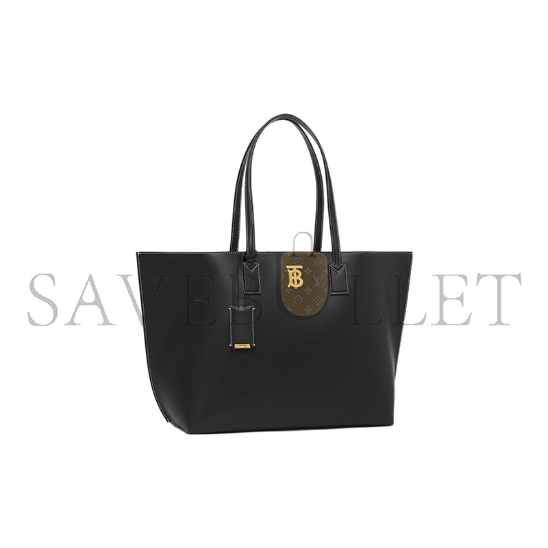 BURBERRY TB SMOOTH LEATHER TOTE BAG 80527261 (34*28*14cm)
