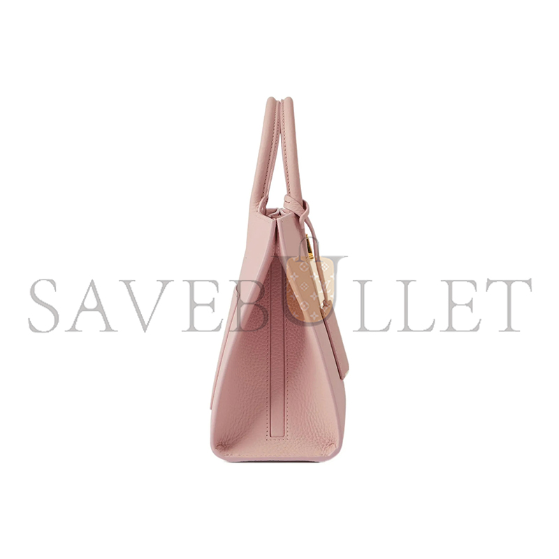BURBERRY MINI FRANCES TOTE BAG IN GRAIN LEATHER 80725131 (27*20*11cm)