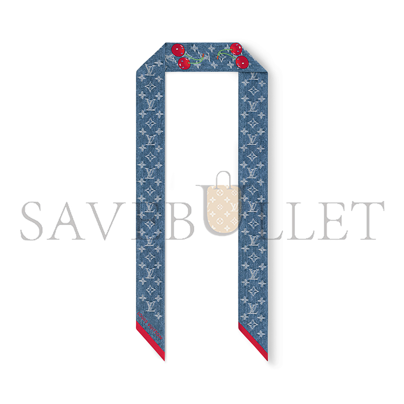 LOUIS VUITTON LV X TM DENIM CERISE BANDEAU M96390 LOUIS VUITTON LV X TM DENIM CERISE BANDEAU M96390