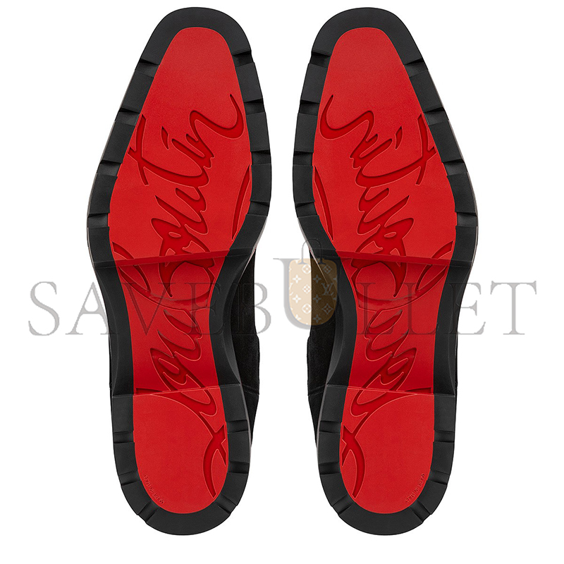 CHRISTIAN LOUBOUTIN ALPINOSOL BOOTS CALF LEATHER BLACK MEN 3230687BK01 CHRISTIAN LOUBOUTIN ALPINOSOL BOOTS CALF LEATHER BLACK MEN 3230687BK01