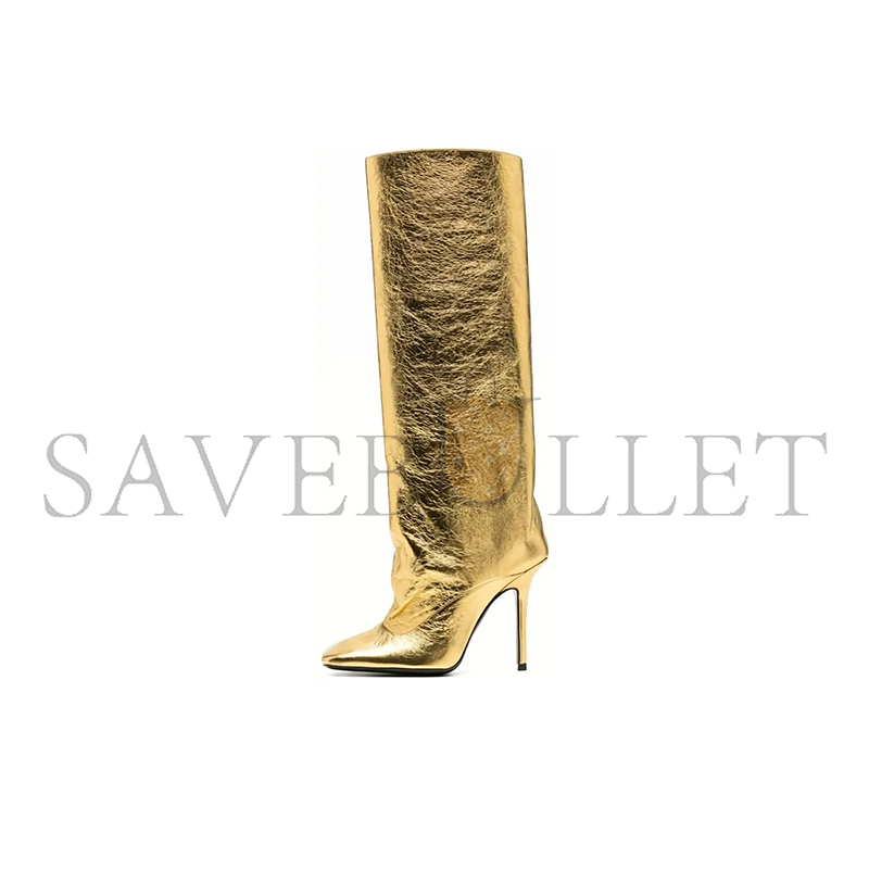 THE ATTICO ''SIENNA'' GOLDE BOOT 236WS507L070
