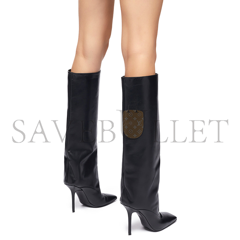 THE ATTICO ''SIENNA'' BLACK BOOT 231WS507L019100 THE ATTICO ''SIENNA'' BLACK BOOT 231WS507L019100
